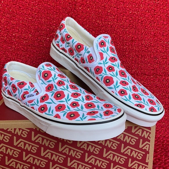 Vans Classic Slip-On Flowers True White WMNS - Picture 5 of 16